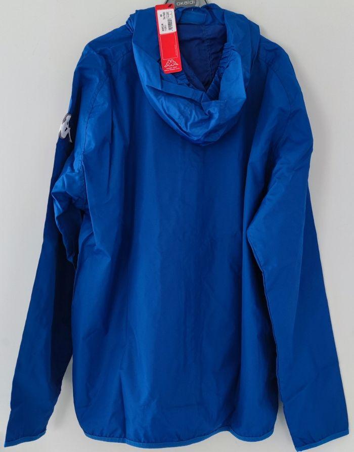 Veste coupe vent kappa Vado 2 bleu taille L pour homme - photo numéro 2