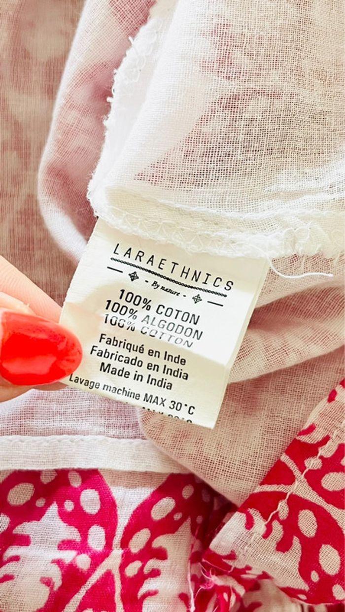 Robe rouge et blanche Laraethnics - photo numéro 6