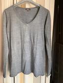 Pull fin gris taille S Gain de malice