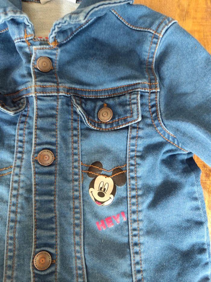 Veste en jean - Mickey - 36 mois - photo numéro 2