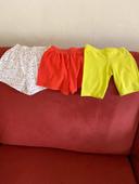 Lot de 3 shorts T 12 M