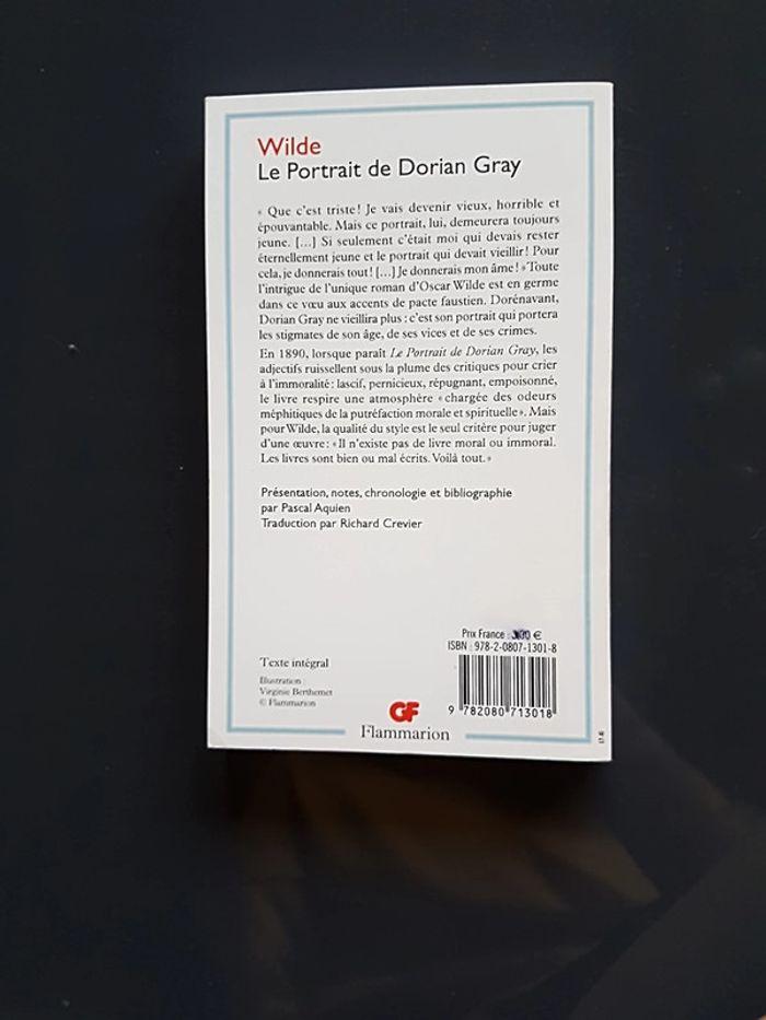 Livre Le portrait de Dorian Gray - photo numéro 2