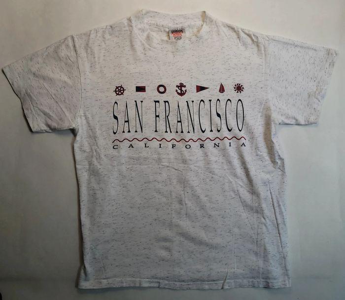 T-shirt vintage Oneita Power-T San Francisco taille M en très bon état - photo numéro 1