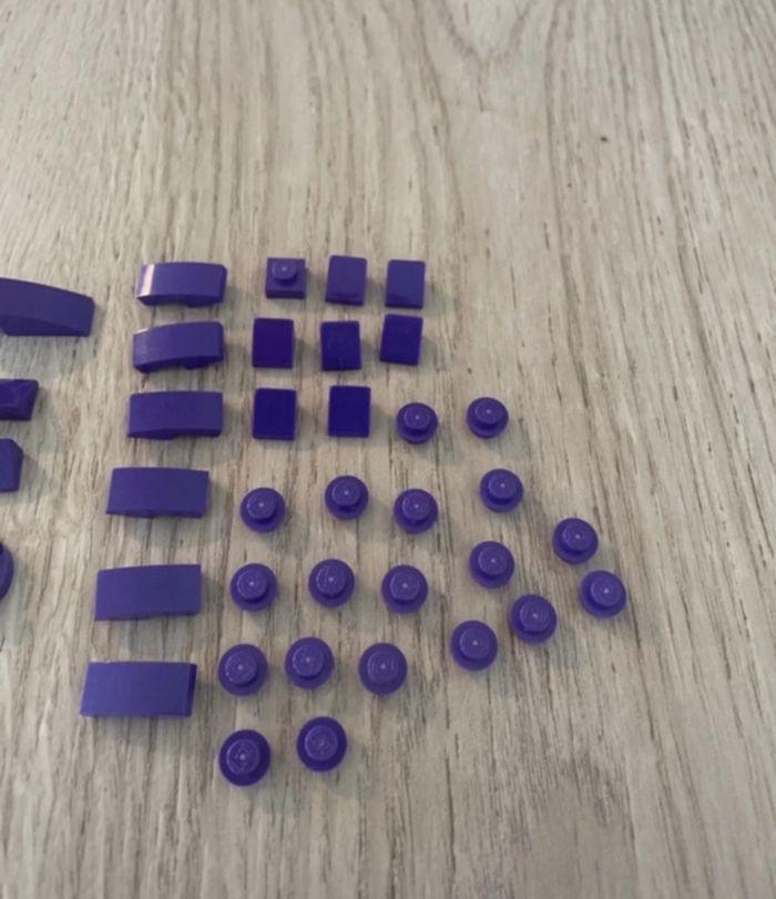 Lot de pièces Lego Dark Purple - photo numéro 3