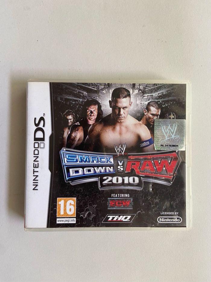 Jeu Nintendo DS smack down vs RAW 2010 - photo numéro 1