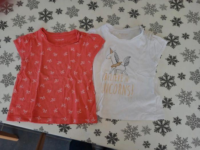 Lot de 2 tee-shirt taille 2 ans