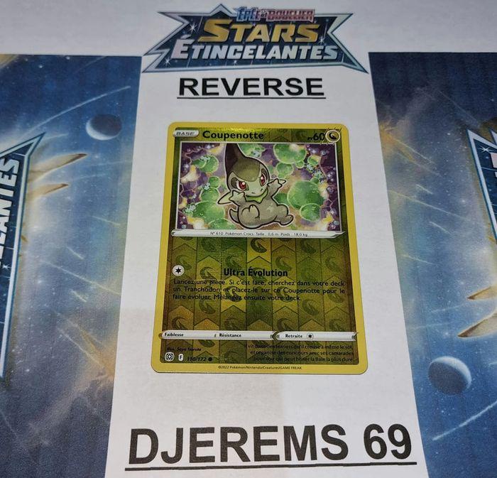 Coupenotte Reverse - EB09:Stars Étincelantes - 110/172 - Carte Pokémon FR Neuve