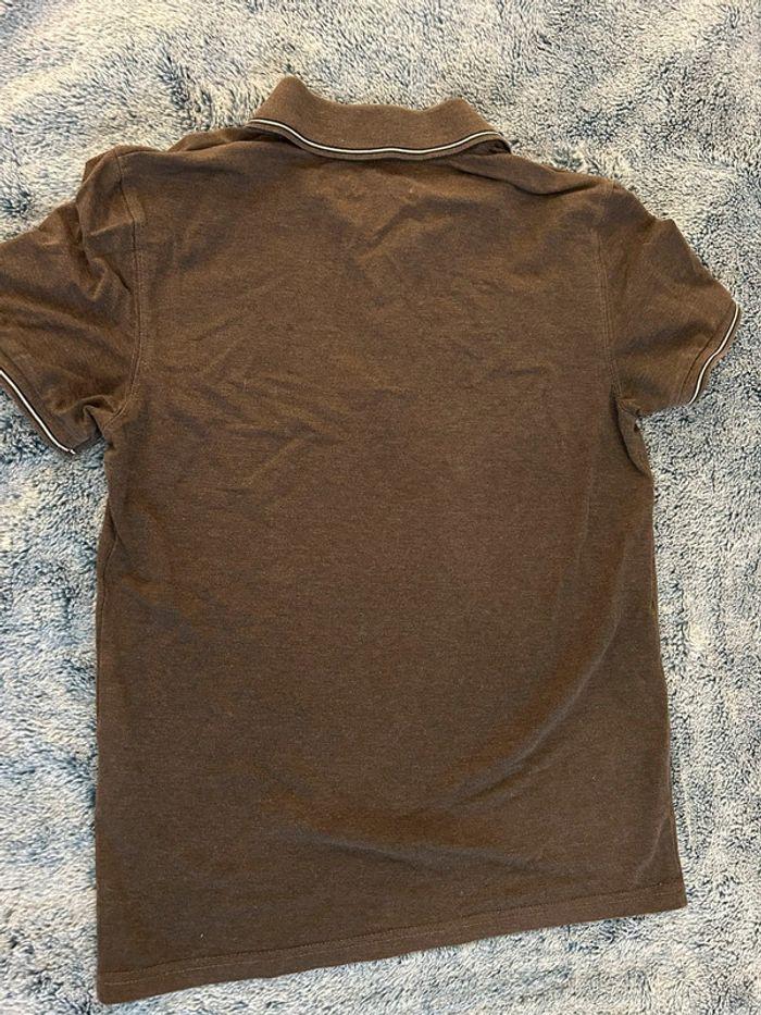 Polo marron celio taille S - photo numéro 5