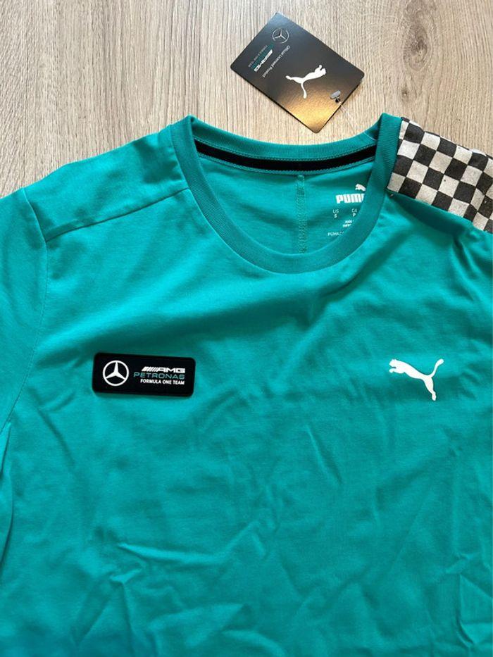 Tee shirt Puma Mercedes Formule 1 neuf S - photo numéro 3