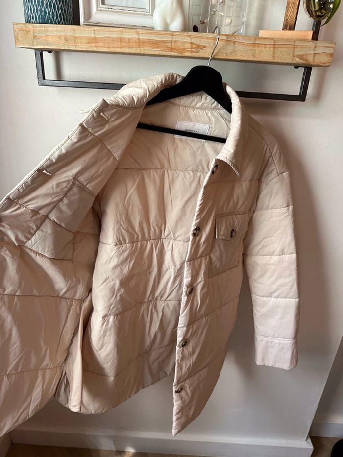 Veste doudoune matelassée ceinturée Promod oversize - Taille 36 - photo numéro 7