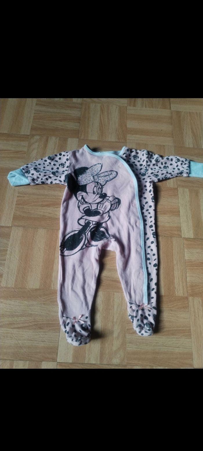 Pyjama Minnie  3-6mois - photo numéro 1