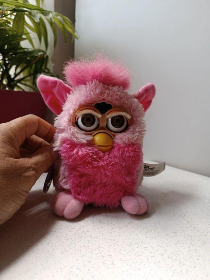 Furby vintage vtg rose pink tiger Electronic interactif électronique flamingo 1999 - photo numéro 3