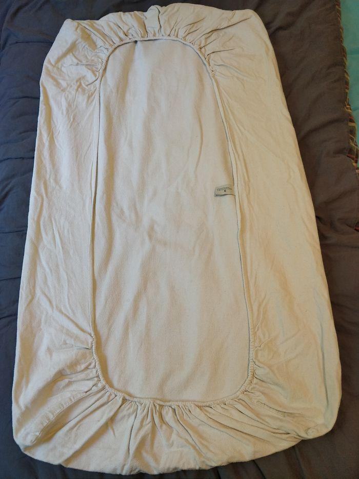 Protège matelas 70x140 cm coton biologique - photo numéro 3