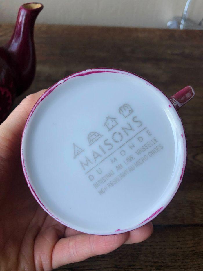 Joli service théière et tasse Maisons du Monde - photo numéro 5