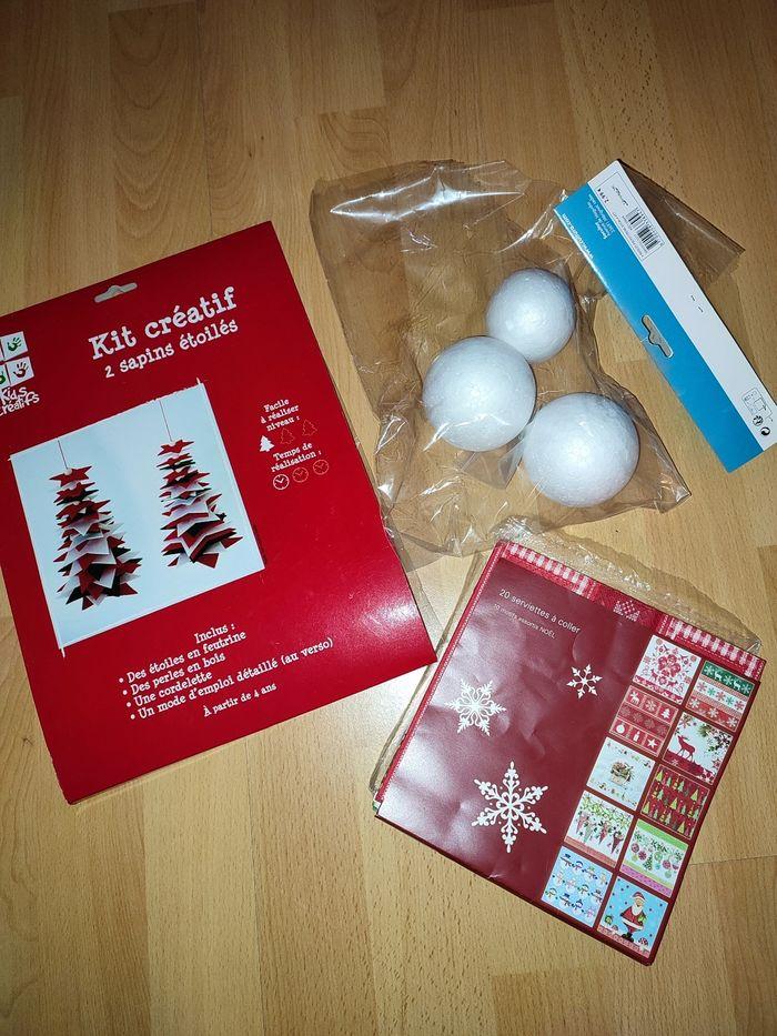 Lot kit créatif noël - photo numéro 1