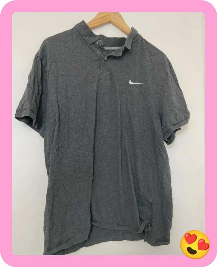 👨🏻 polo Nike gris bon état XXL 👨🏻 - photo numéro 2