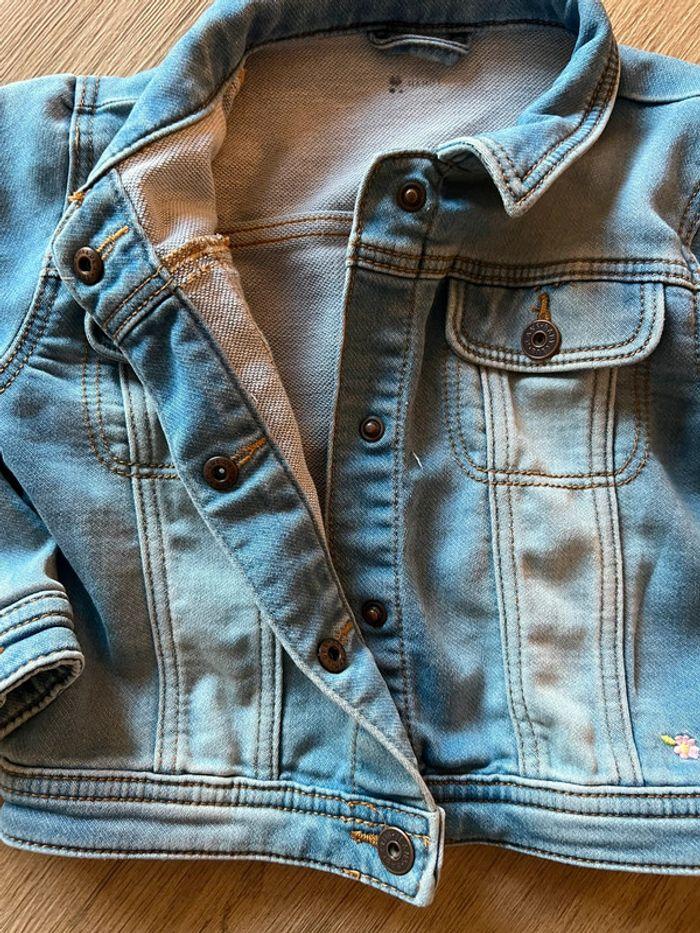 Lot 2 vestes imitation « jeans » fille 3 ans - photo numéro 9