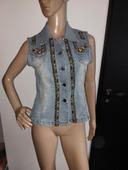 Veste jean taille L