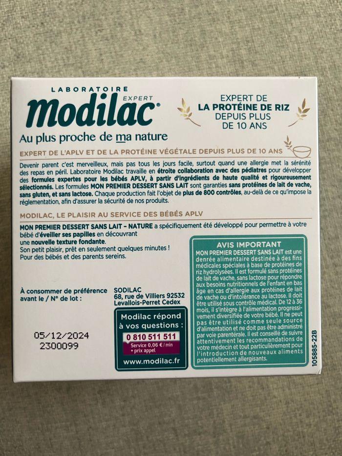 Modilac Nature - Dessert sans lactose - photo numéro 2