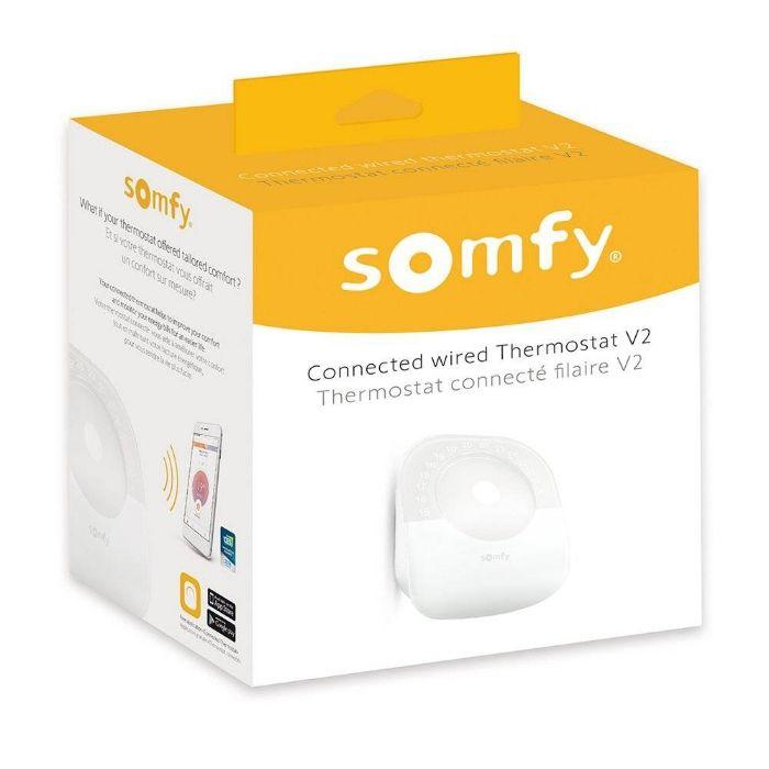 Thermostat Somfy connecté filaire - photo numéro 2