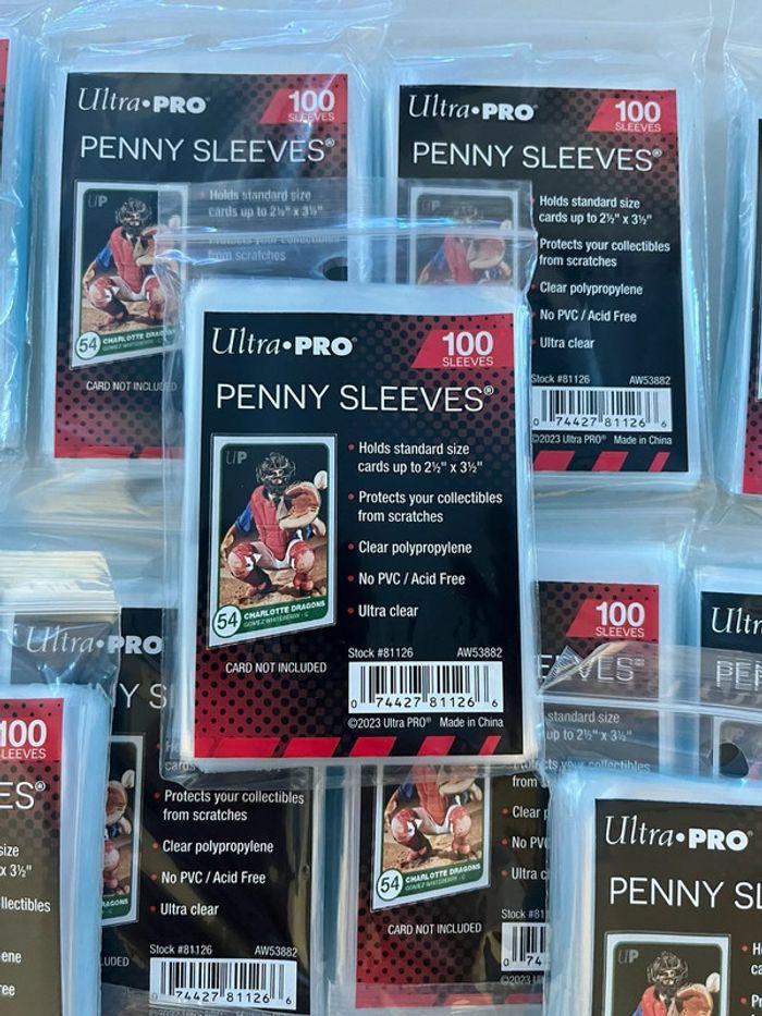 15 paquets de 100 penny sleeve ( 1500 sleeves ) - photo numéro 3