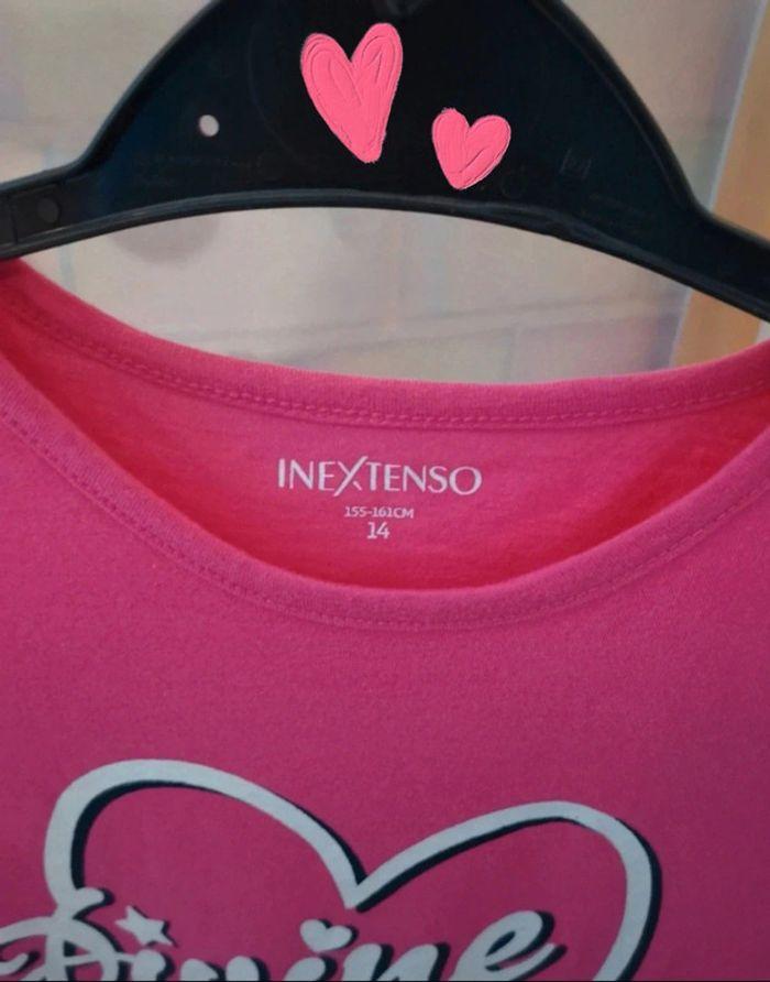 💕 jolie tee shirt fille 14 ans inextenso 💕 - photo numéro 3