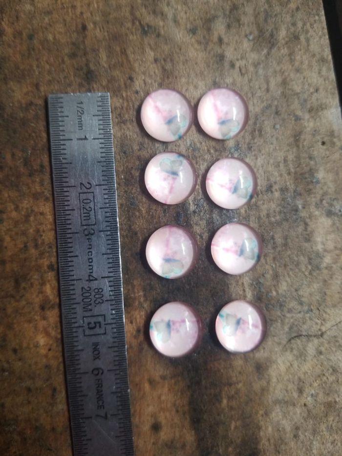 Lot de 8 cabochons - photo numéro 2