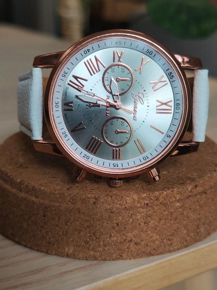 Montre et blanche & style vintage-classique - photo numéro 2