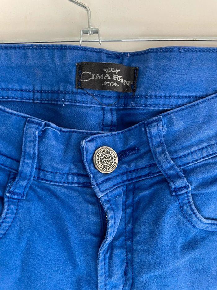 Pantalon jean bleu taille 30 - photo numéro 3