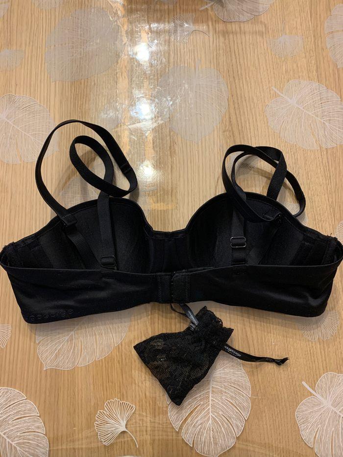 Soutien-gorge bandeau noir Rouge Gorge taille 85 A - photo numéro 2