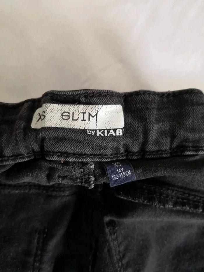 Jeans slim noir taille XS ( 13ans) - photo numéro 5