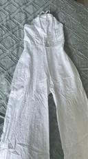 Combi blanche broderie anglaise