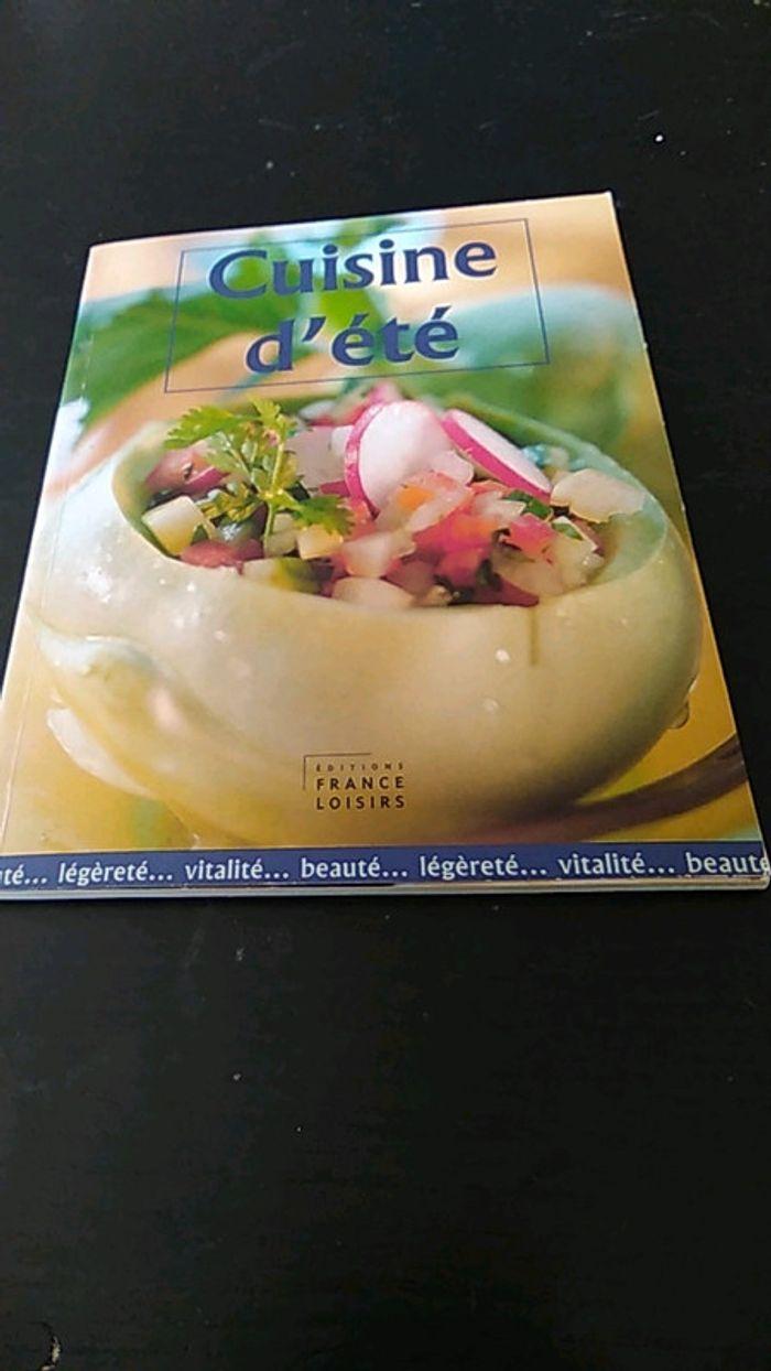 Livre cuisine d'été - photo numéro 1