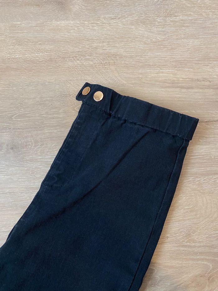 Pantalon à trous noir élastique taille S / 36 Shein - photo numéro 5