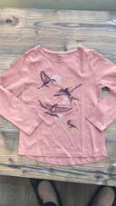 T-shirt manches longues oiseaux