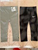 Lot leggings fille