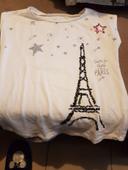 Tshirt tour eiffel