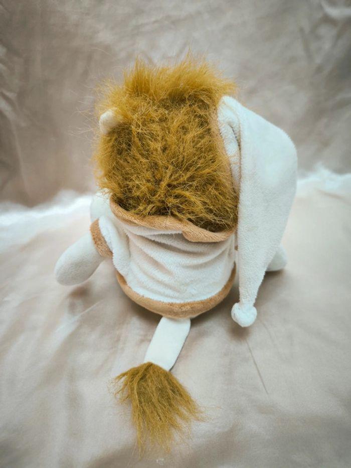 Peluche Lion avec son peignoir - photo numéro 4