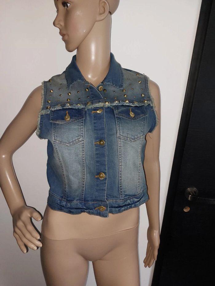 Veste jean taille 40 neuve avec étiquette - photo numéro 1