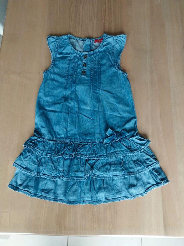 Robe en jean à volants Tissaia 6 ans - photo numéro 1