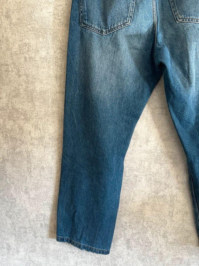 Jean baggy bleu foncé Bershka Taille 40 - photo numéro 5