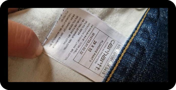 Jean Carhartt "klondike pant II" / w29L32 / brut / Homme - photo numéro 5