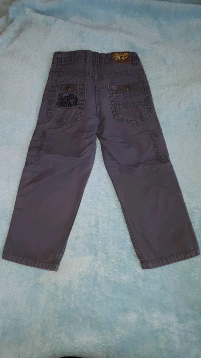 Pantalon garçon gris bleuté Sergent Major 3ans - photo numéro 4