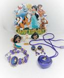 Princesse Aladin Aladdin jasmine Disney bijoux jewel earcuff bracelet boucle barrette clip collier