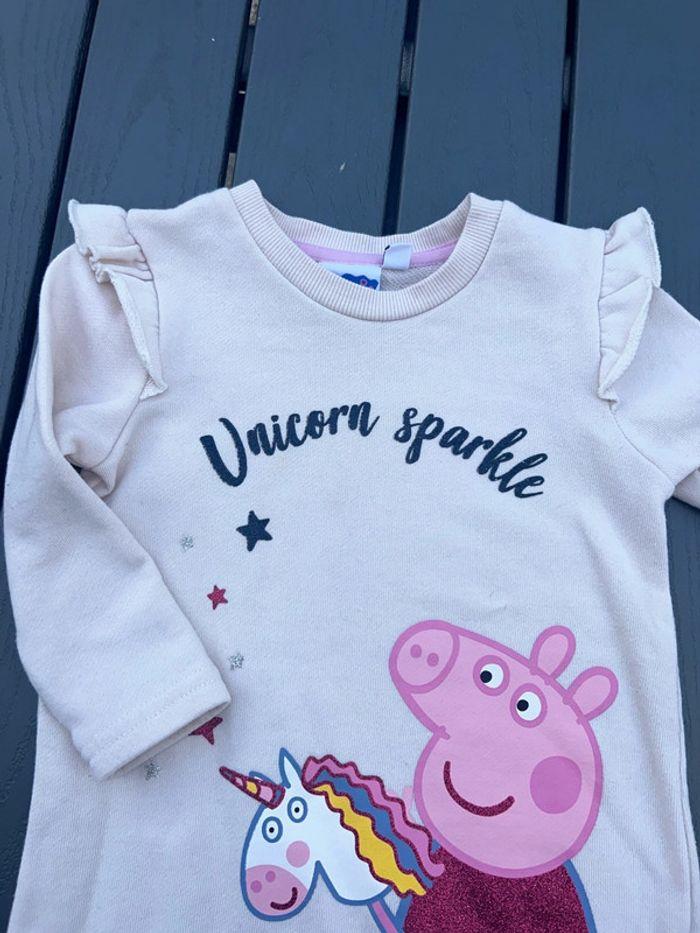 Robe et legging  peppa pig bébé fille - photo numéro 2