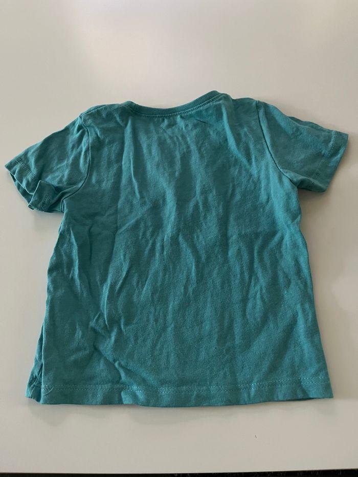 T-shirt turquoise pat et ripaton 12 mois - photo numéro 2