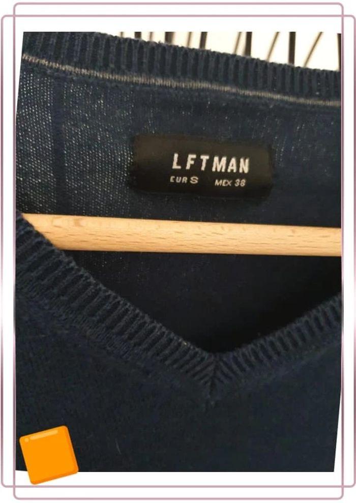 🌻Pull bleu marine taille S Lftman - photo numéro 4