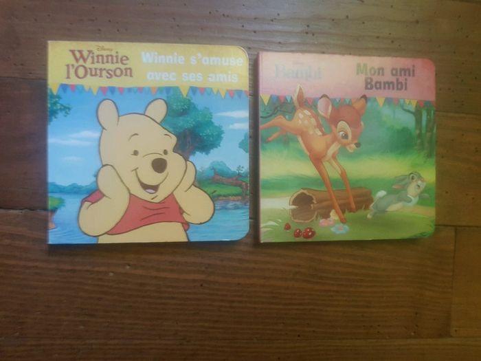 Lot de 2 livres Disney