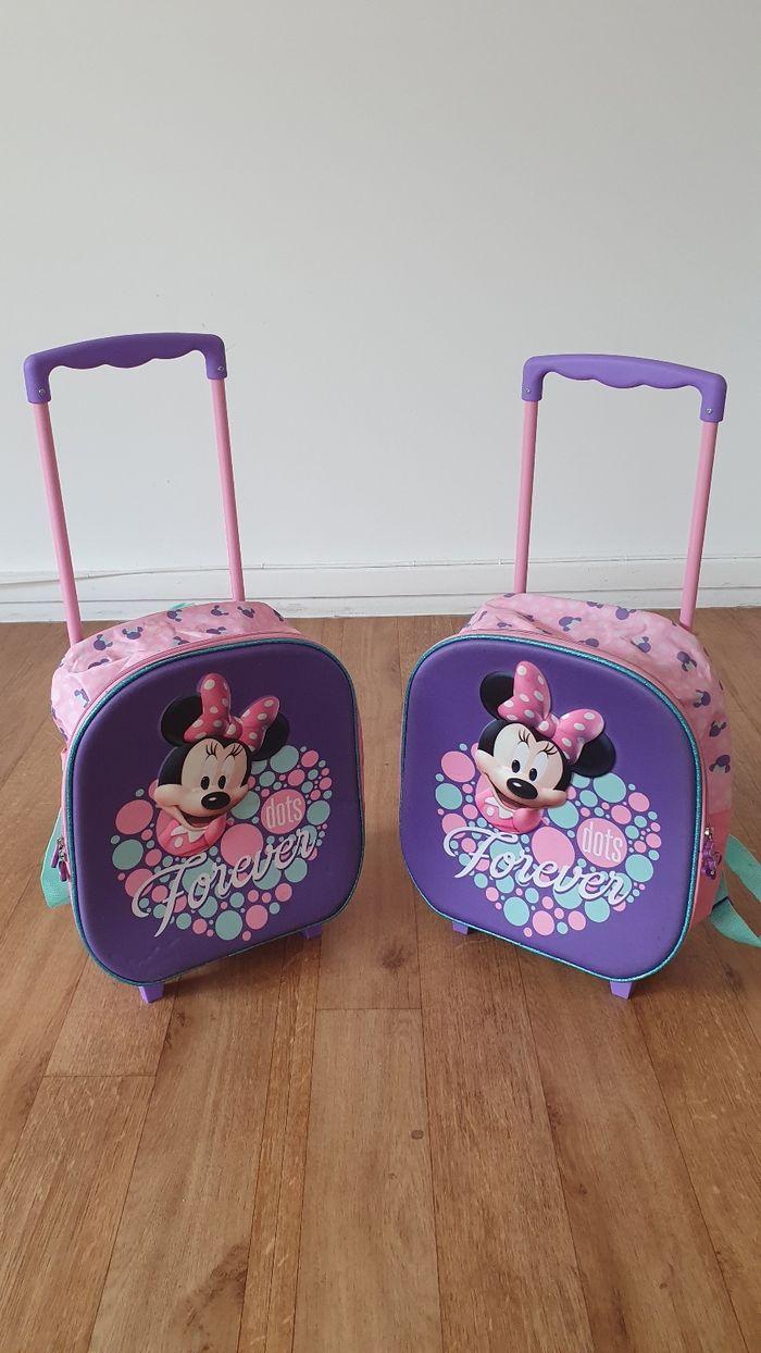 Cartable à roulettes minnie - photo numéro 3