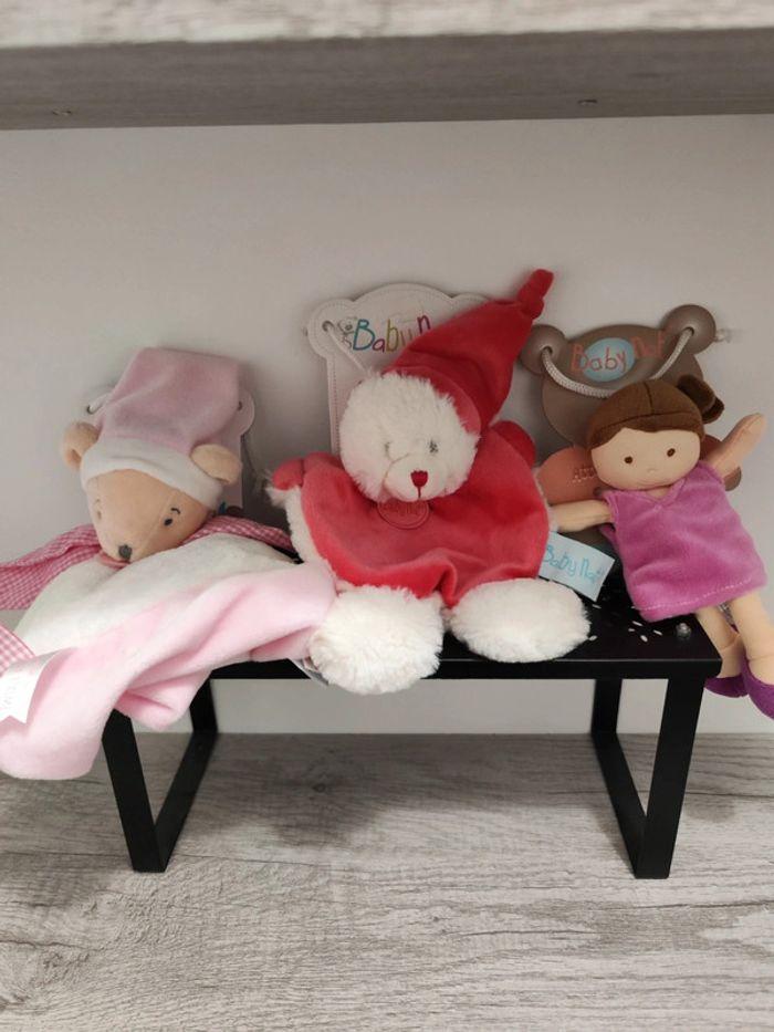 Lot de 3 doudou neufs - photo numéro 2